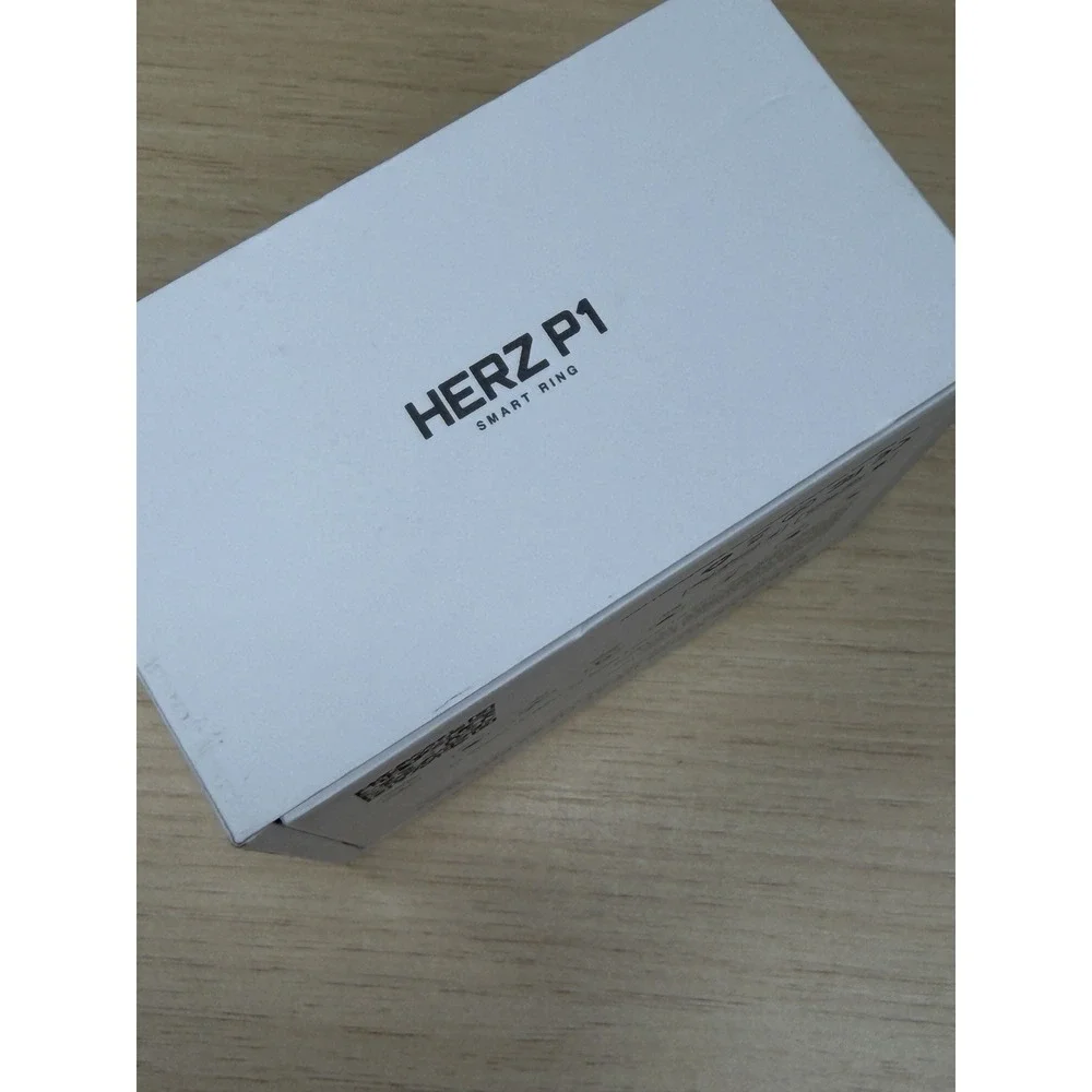 HERZ P1 Smart Ring Stainless Steel Rose Gold 6 Water Resistant Heart Rate Sleep